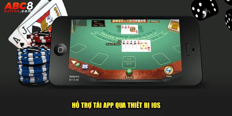 Hỗ trợ tải app qua thiết bị iOS